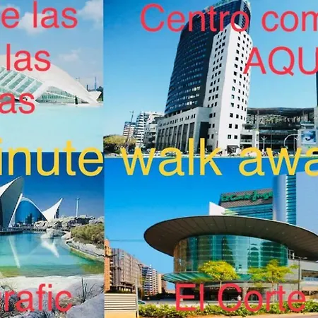 Apartment / Playa Cabanyal, Puerto, Cuidad Artes Valencia